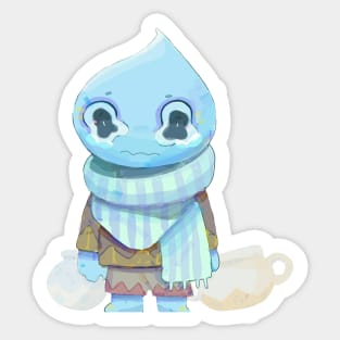 Teary water Sticker